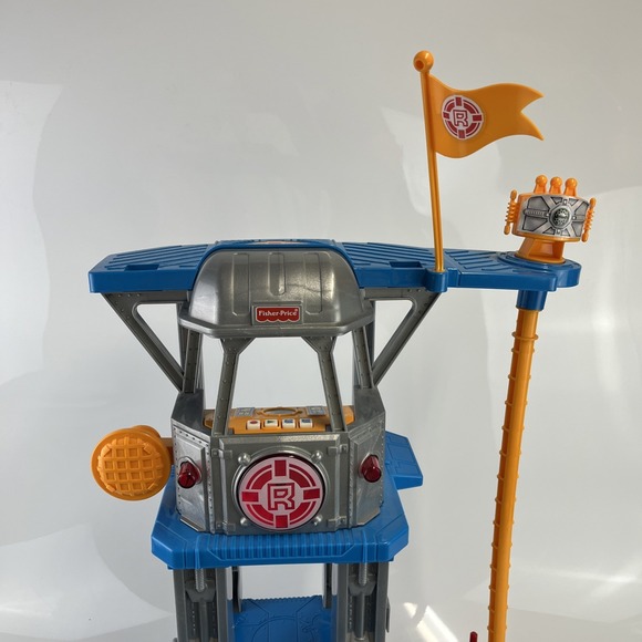 Scarce Fisher Price Rescue Heroes Command Center Tower Working Lights & Sounds! - Picture 2 of 15